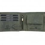 Vintage Green RFID Blocking Men's Leather Wallet