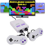 620 Retro Game Console, Classic Mini Game System