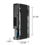 Aluminium Metal Minimalist RFID Blocking Unisex Wallet