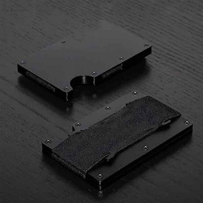 Aluminium Metal Minimalist RFID Blocking Unisex Wallet