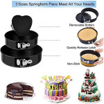 Cake Decorating Supplies 489pcs, Baking Tools Set for Cakes,